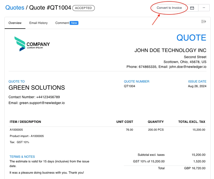 Move From Quote To Billing More Smoothly