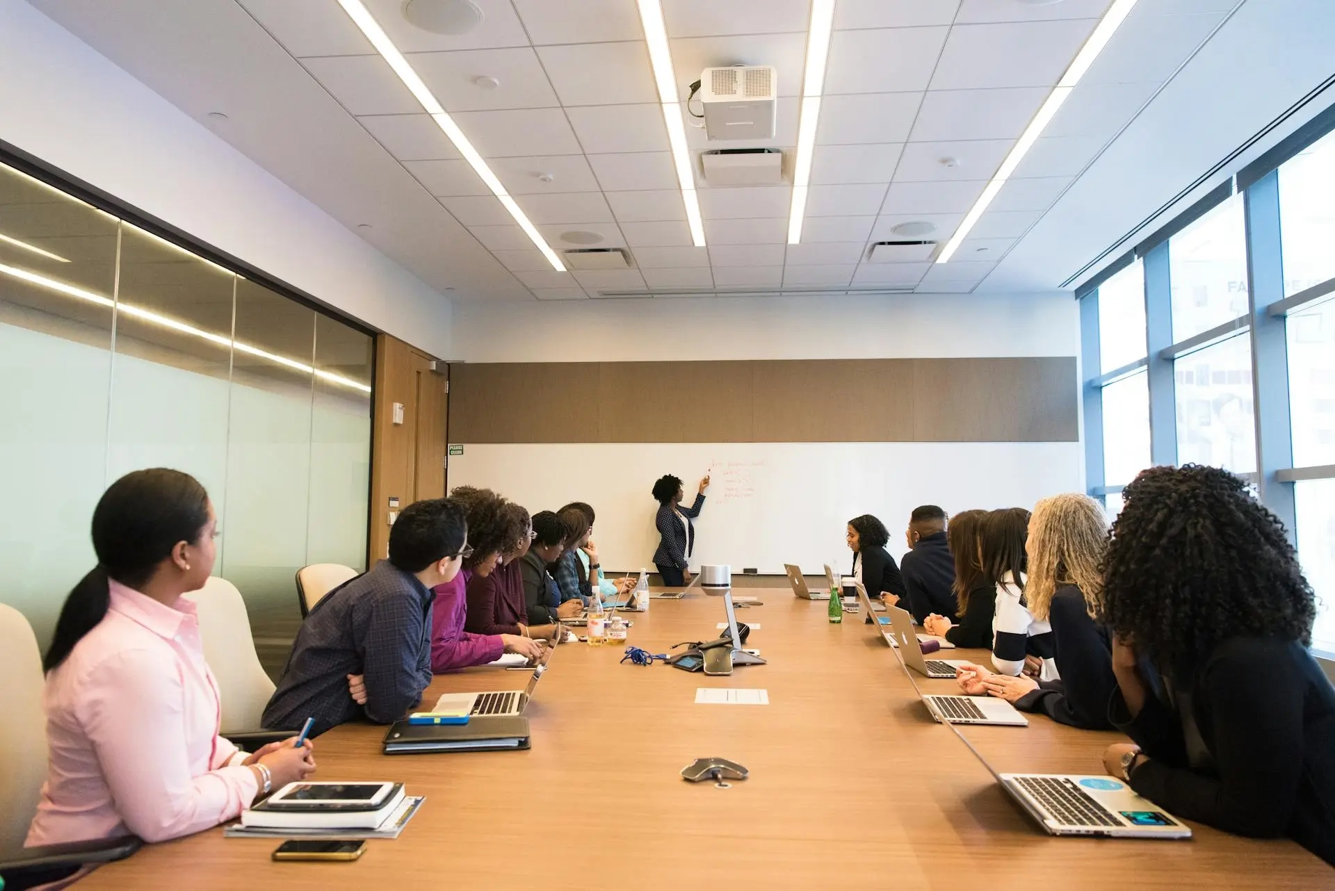 Business team meeting