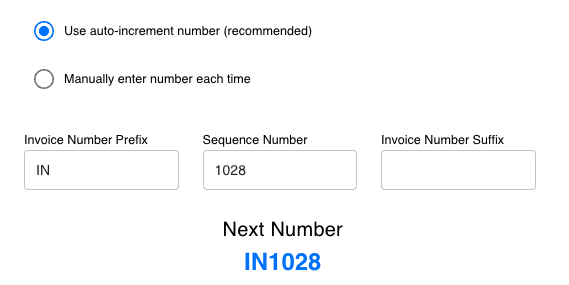 Document Numbering And Overrides